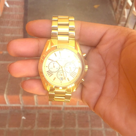 MK Michael Kors Gold watch - Picture 1 of 3